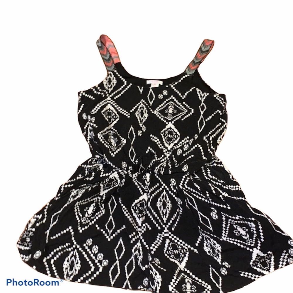 Black and White Romper